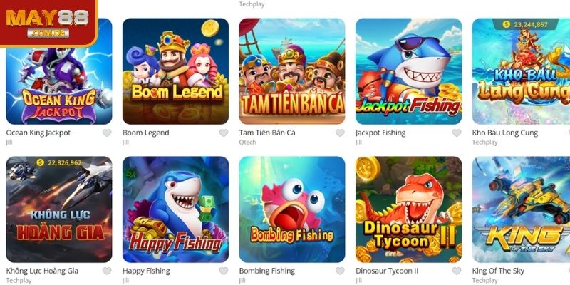 Giao diện game được MAY88 thiết kế hiện đại và bắt mắt